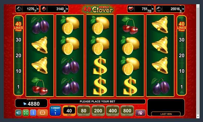 Play 40 Lucky Clover by Agt Software