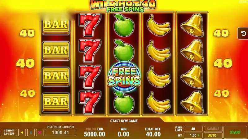 Play 40 Super Hot 6 Reels by Agt Software