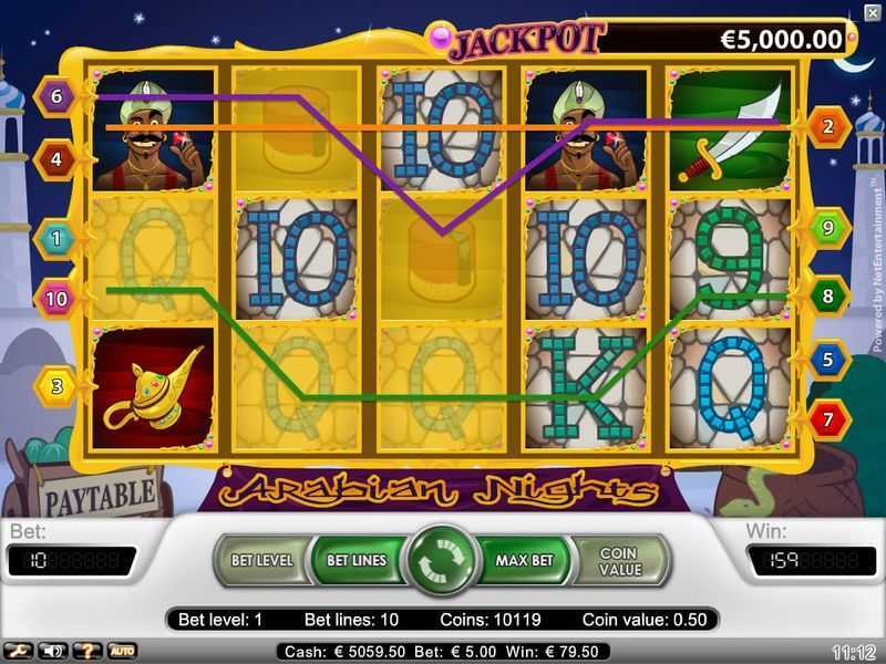 Play Arabian Nights by Agt Software