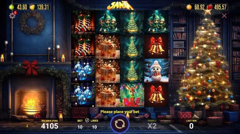 Play Happy Santa 50 by Agt Software