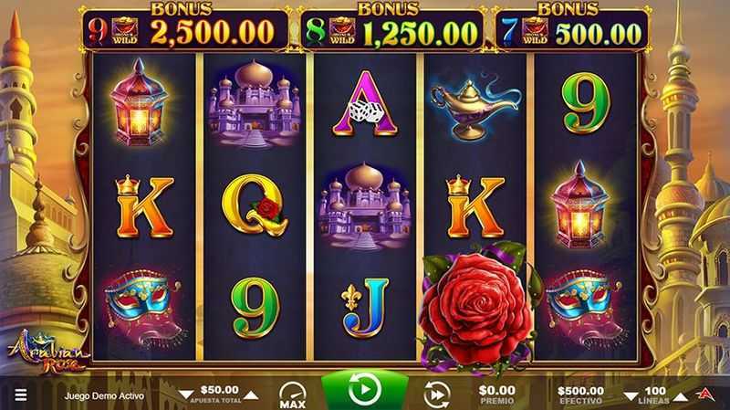 Play Arabian Rose by Ainsworth