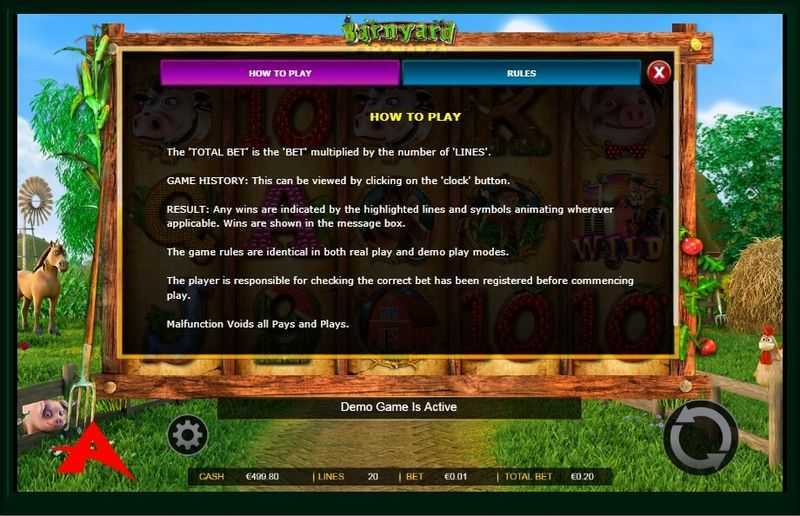 Play Barnyard Bonanza by Ainsworth