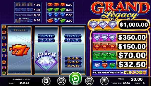 Play Grand Legacy by Ainsworth