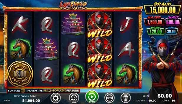 Play Last Dragon - Rings of Fortune by Ainsworth
