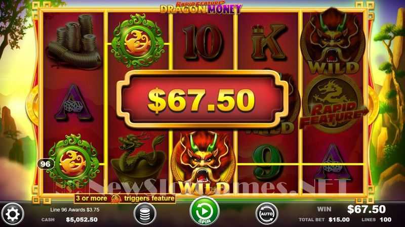 Play Rapid Feature Dragon Money by Ainsworth