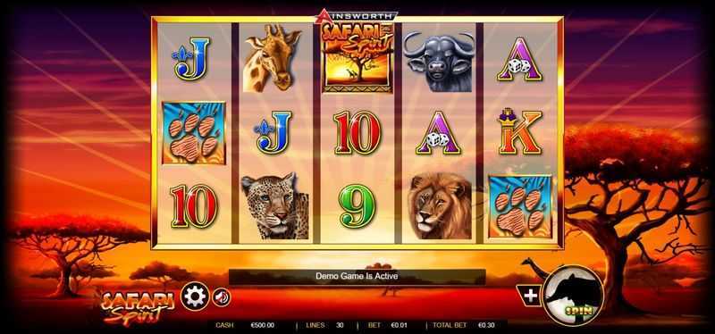 Play Safari Spirit by Ainsworth