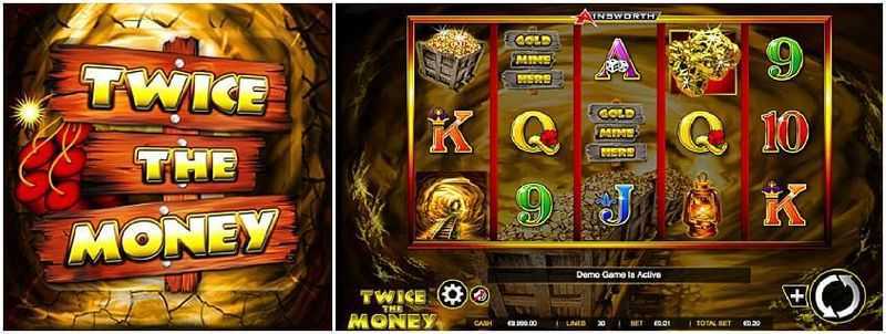 Play Twice The Money by Ainsworth
