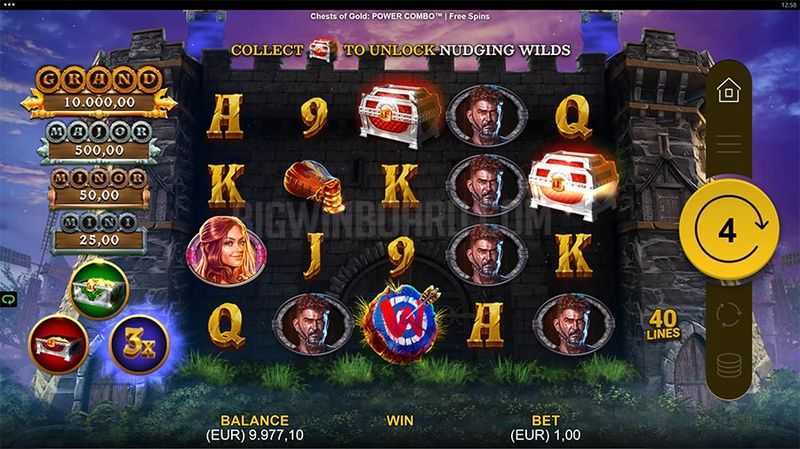 Slot Chests of Gold Power Combo