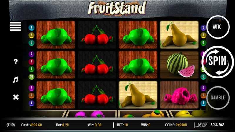 Slot Fruit Stand