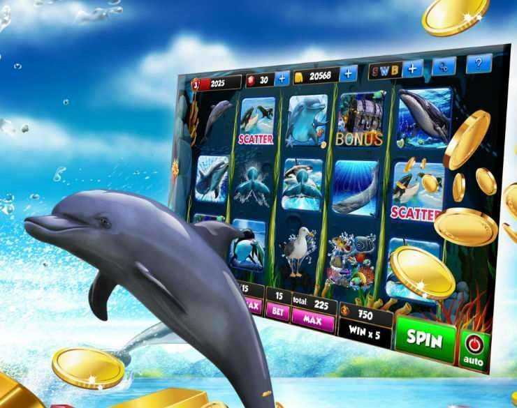 Play Blue Dolphin by Amatic Industries