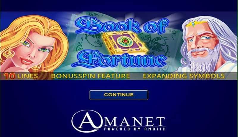 Play Book of Fortune by Amatic Industries