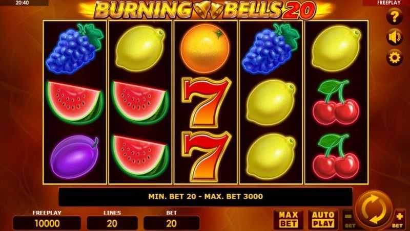 Play Burning Bells 20 by Amatic Industries