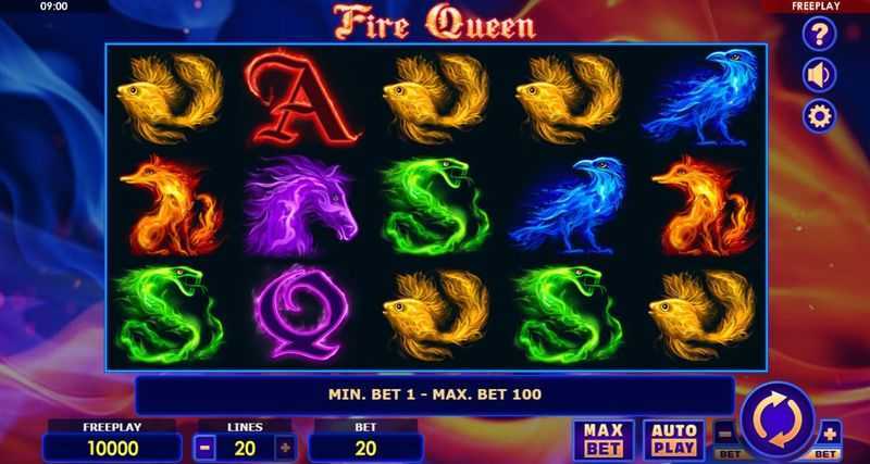 Play Fire Queen by Amatic Industries