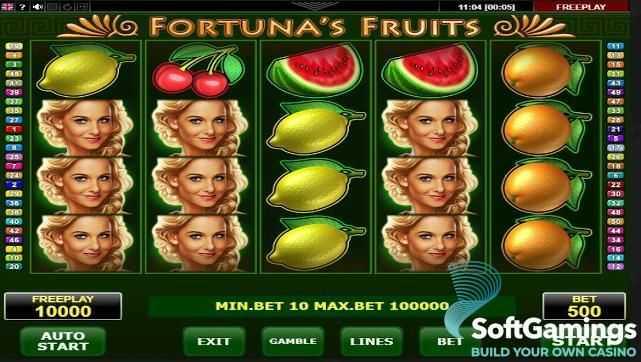 Play Fortunas Fruits by Amatic Industries