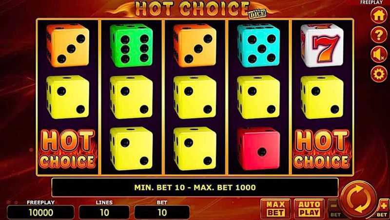 Play Hot Choice Dice by Amatic Industries