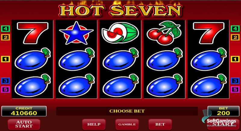 Play Hot Seven by Amatic Industries