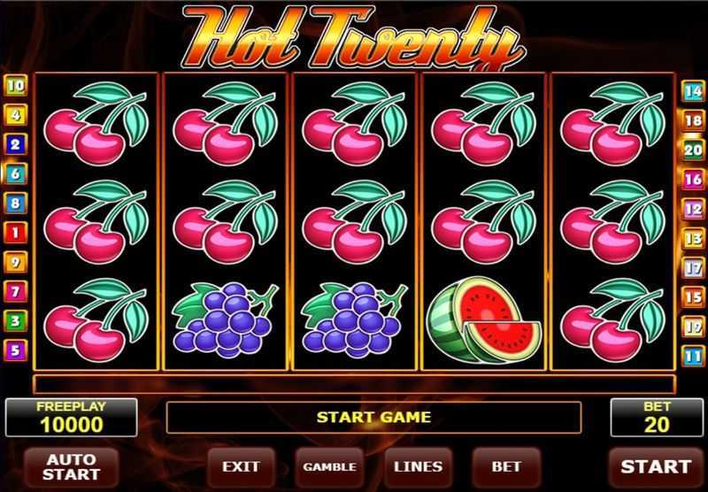 Play Hot Twenty by Amatic Industries