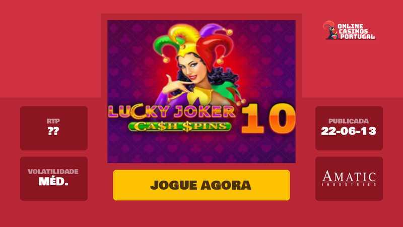 Play Lucky Joker 10 Cash Spins by Amatic Industries