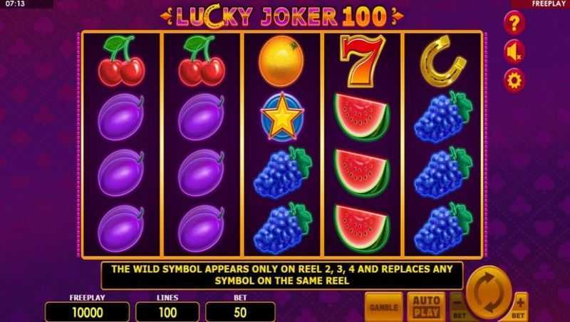 Play Lucky Joker 10 Extra Gifts by Amatic Industries