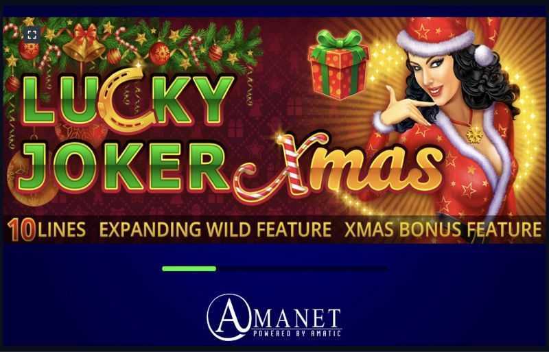 Play Lucky Joker Xmas Dice by Amatic Industries