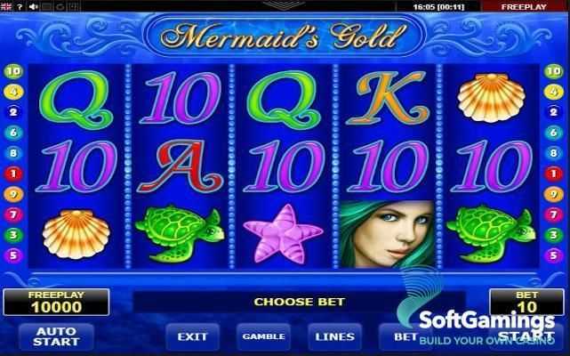 Play Mermaids Gold by Amatic Industries