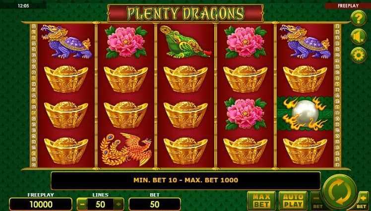 Play Plenty Dragons by Amatic Industries