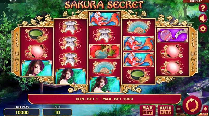 Play Sakura Secret by Amatic Industries