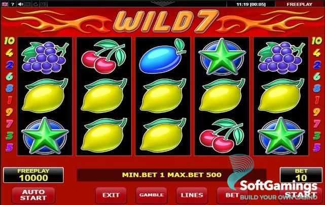 Play Wild 7 by Amatic Industries