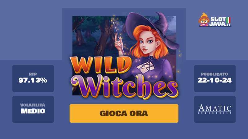 Play Wild Witches by Amatic Industries