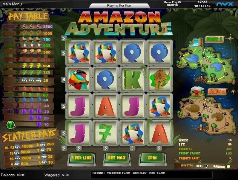 Slot Amazon Adventure