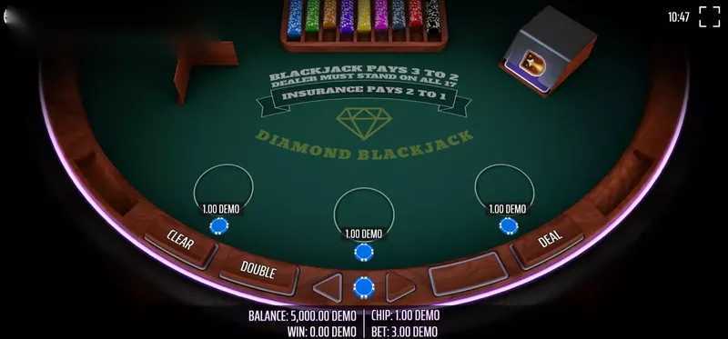 Play Lucky 7 Blackjack by Amaya