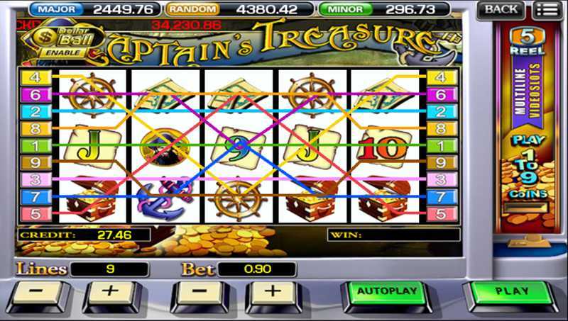 Play Captain's Treasure by Ameba