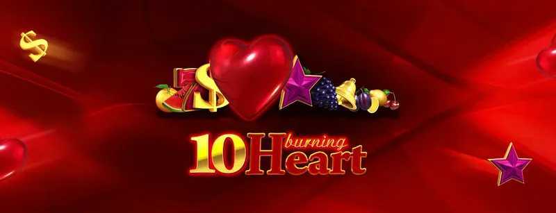 Play 10 Burning Heart by Amusnet Interactive