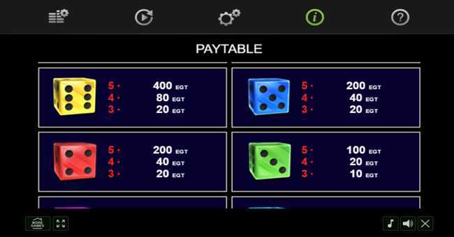 100 Power Hot Dice 100 Power Hot Dice