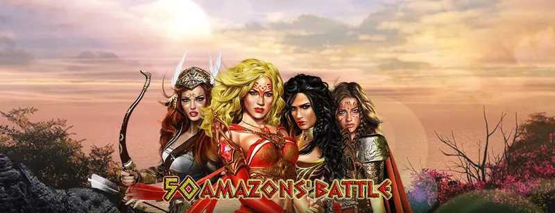 Play 50 Amazons' Battle by Amusnet Interactive