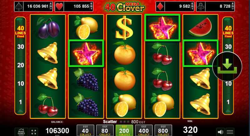 Play 50 Mega Clover by Amusnet Interactive