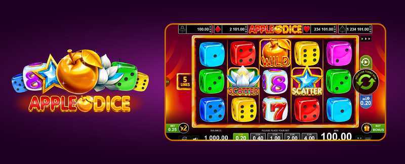 Play Apple Dice by Amusnet Interactive