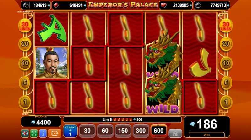 Play Emperor's Palace by Amusnet Interactive