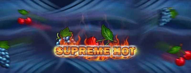 Play Supreme Hot by Amusnet Interactive