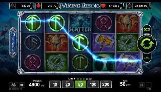 Play Viking Rising by Amusnet Interactive