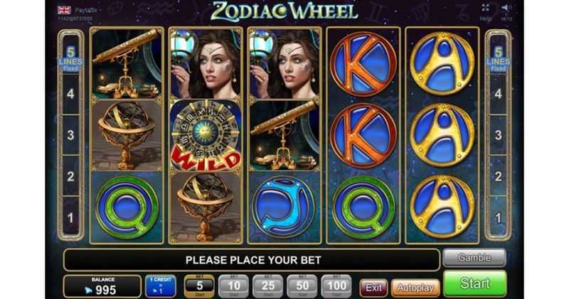 Play Zodiac Wheel by Amusnet Interactive