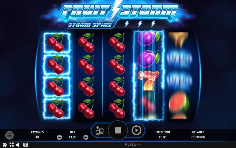 Play Fruit Storm by Apparat Gaming