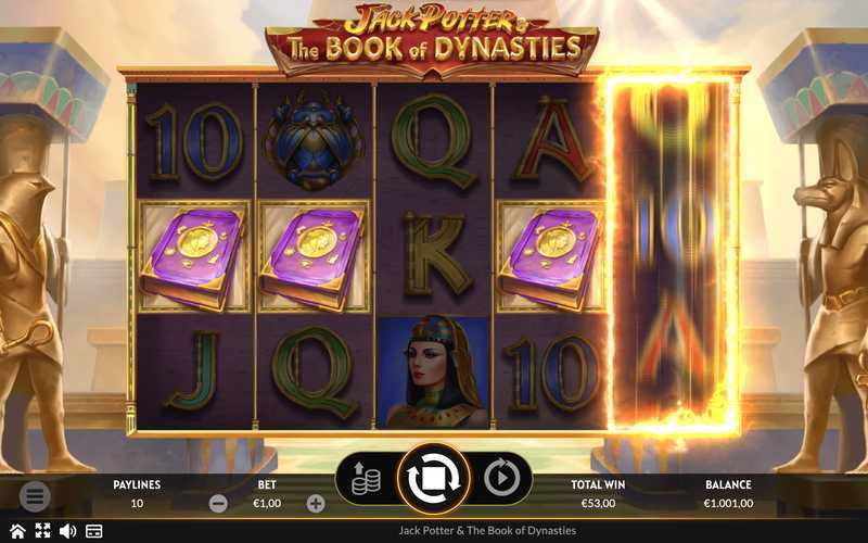 Play Jack Potter and The Book of Dynasties by Apparat Gaming