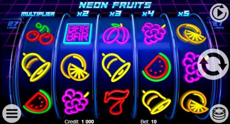 Play Neon Fruits by Arcadem