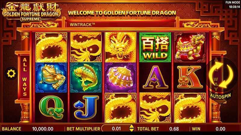 Play Golden Fortune Dragon Supreme by Aspect Gaming