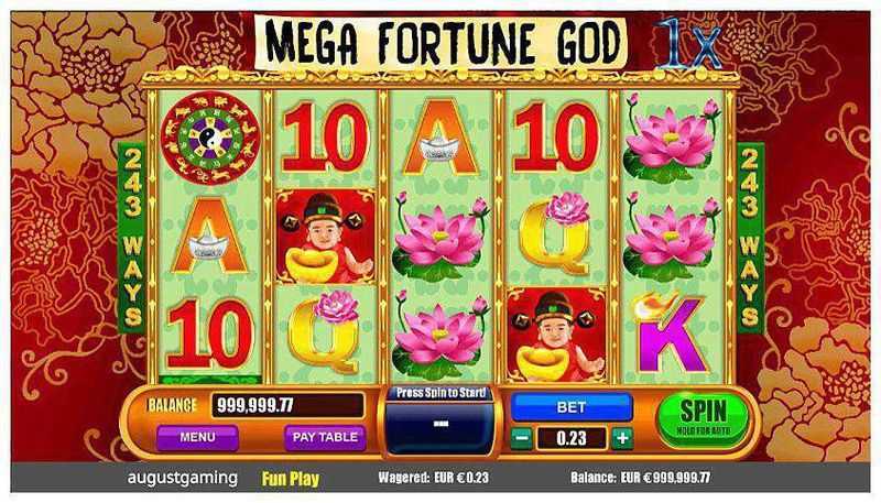 Play Mega Fortune God by August Gaming