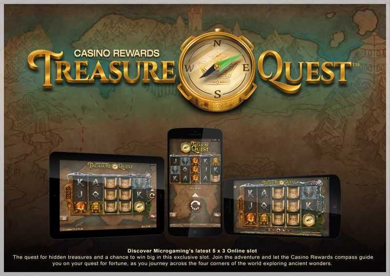 Casino Rewards Treasure Quest Casino Rewards Treasure Quest