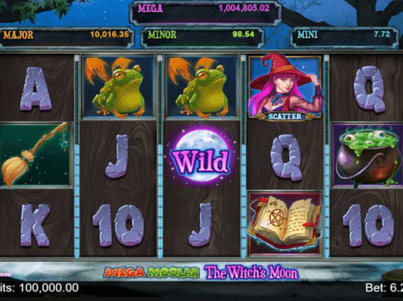 Mega Moolah The Witch's Moon Mega Moolah The Witch's Moon