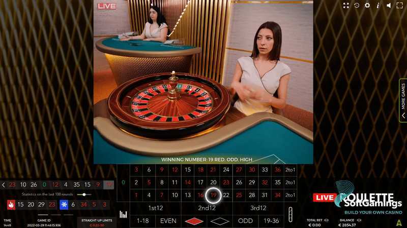 Play Live Roulette Casino International by Authentic Gaming