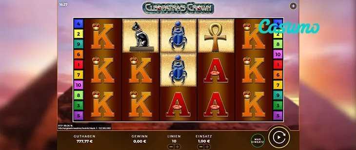 Play Cleopatra's Crown by Bally Wulff